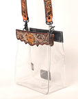 American Darling ADBG1200 Hand Tooled Genuine Leather Women Bag Western Handbag Purse