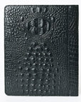 American Darling Portfolio Bag Hand Tooled Crocodile embossed Genuine Leather women bag western handbag purse - Everest Ranch