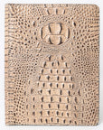 American Darling Portfolio Bag Hand Tooled Crocodile embossed Genuine Leather women bag western handbag purse - Everest Ranch