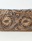 OHLAY WALLET Hand Tooled Genuine Leather women bag western handbag purse
