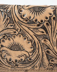 OHLAY WALLET Hand Tooled Genuine Leather women bag western handbag purse