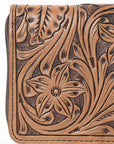 OHLAY WALLET Hand Tooled Genuine Leather women bag western handbag purse