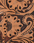 OHLAY WALLET Hand Tooled Genuine Leather women bag western handbag purse