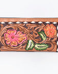 OHLAY Wallet Hand Tooled Genuine Leather Women Bag Western Handbag Purse | Womens Handbags |Leather Belt for Summer