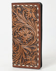 OHLAY WALLET Hand Tooled Genuine Leather women bag western handbag purse