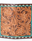 OHLAY WALLET Hand Tooled Genuine Leather women bag western handbag purse
