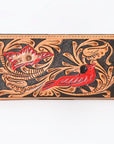 OHLAY WALLET Hand Tooled Genuine Leather women bag western handbag purse