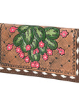 OHLAY WALLET Hand Tooled Genuine Leather women bag western handbag purse