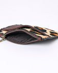 OHLAY SKBZ108A Coin Purse Hair-On Genuine Leather women bag western handbag purse
