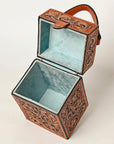 ADBGA417 American Darling Hand Tooled Genuine Leather Women Bag Western Handbag Purse