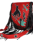 ADBGM352 American Darling Hand Tooled Genuine Leather Women Bag Western Handbag Purse
