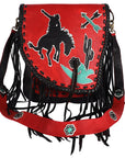 ADBGM352 American Darling Hand Tooled Genuine Leather Women Bag Western Handbag Purse