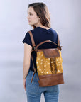 ADBG1212 American Darling Hair On Genuine Leather Women Bag Western Handbag Purse
