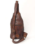 Full Grain Leather Sling Bag - SWC202 – Hilason