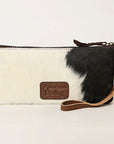 American Darling Wristlet Hair on Genuine Leather Western Women Bag | Handbag Purse | Women Wristlet | Wristlet Wristlet | Travel Wristlet | Leather Wristlet | Clutch Wristlet