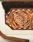 American Darling Wristlet Hair on Genuine Leather Western Women Bag | Handbag Purse | Women Wristlet | Wristlet Wristlet | Travel Wristlet | Leather Wristlet | Clutch Wristlet
