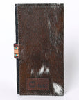 OHLAY KBG228 Coin Purse Hand Tooled Hair-On Genuine Leather women bag western handbag purse