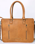 OHLAY KBG231 TOTE Hand Tooled Hair-on Genuine Leather women bag western handbag purse