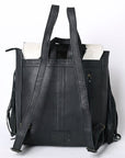 OHLAY KBG244 Backpack Hand Tooled Hair-On Genuine Leather women bag western handbag purse