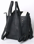 OHLAY KBG244 Backpack Hand Tooled Hair-On Genuine Leather women bag western handbag purse