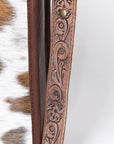 OHLAY KBG252 TOTE Hand Tooled Hair-on Genuine Leather women bag western handbag purse