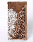 OHLAY KBG266 Coin Purse Hand Tooled Hair-On Genuine Leather women bag western handbag purse