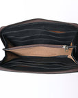 OHLAY KBG267 Coin Purse Hand Tooled Genuine Leather women bag western handbag purse