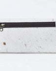 OHLAY WALLET Hand Tooled Hair-on Genuine Leather women bag western handbag purse