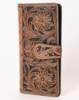 OHLAY Coin Purse Hand Tooled Genuine Leather Western Women Bag | Handbag Wallet Purses for Cute