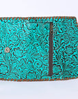 OHLAY KBG273 Coin Purse Embossed Genuine Leather women bag western handbag purse