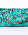 OHLAY KBG279 Coin Purse Embossed Genuine Leather women bag western handbag purse