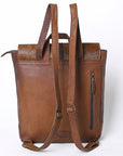 OHLAY KBG282 Backpack Hair-On Genuine Leather women bag western handbag purse