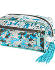 OHLAY TOILETRY Hair-on Genuine Leather women bag western handbag purse