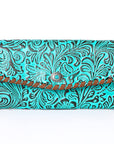 OHLAY Coin Purse Embossed Genuine Leather Women Bag Western Handbag | for Cute
