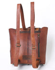 OHLAY KBG298 Backpack Hair-On Genuine Leather women bag western handbag purse