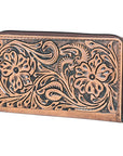 OHLAY KBG305 Coin Purse Hand Tooled Genuine Leather women bag western handbag purse