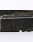 OHLAY KBG306 Coin Purse Hand Tooled Hair-On Genuine Leather women bag western handbag purse