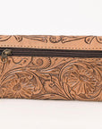 OHLAY WALLET Hand Tooled Genuine Leather women bag western handbag purse