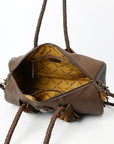 Duffel Genuine Leather women bag western handbag purse