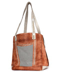 Never Mind Nmbgm135A Tote Vintage Handmade Genuine Cowhide Leather Women Bag Western Handbag Purse