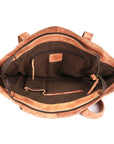Never Mind Nmbgm135B Tote Vintage Handmade Genuine Cowhide Leather Women Bag Western Handbag Purse