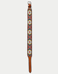 Hilason Western Style Heavy Duty Beaded American Leather Pet Dog Collar