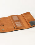 OHLAY WALLET Hand Tooled Genuine Leather women bag western handbag purse