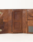 OHLAY WALLET Hand Tooled Genuine Leather women bag western handbag purse