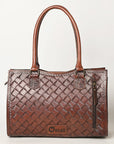 OHLAY KBG334B TOTE Hand Tooled Genuine Leather women bag western handbag purse