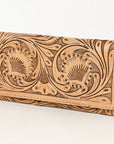 OHLAY WALLET Hand Tooled Genuine Leather women bag western handbag purse