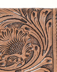 OHLAY WALLET Hand Tooled Genuine Leather women bag western handbag purse