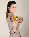 ADBG1226 American Darling Hand Tooled Saddle Blanket Genuine Leather Women Bag Western Handbag Purse