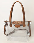 ADBG1186A American Darling Hand Tooled Genuine Leather Women Bag Western Handbag Purse