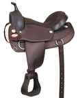 Hilason Flex Tree Western Horse Saddle Cordura Synthetic Trail & Pleasure